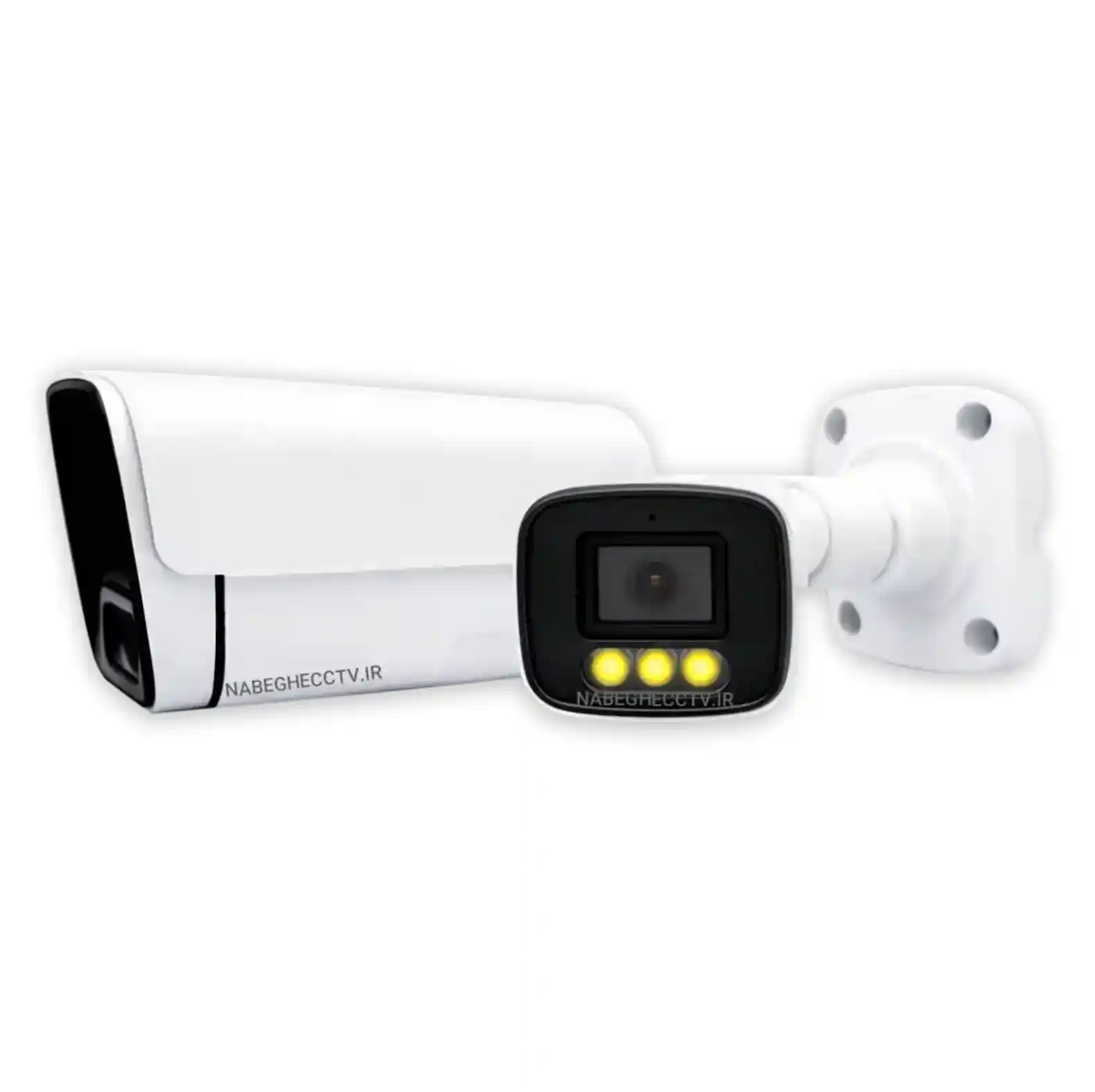- دوربین بالت IP فلزی 8 مگاپیکسل با لنز 3.6 استارلایت شب رنگی میکروفون داخلی مدلBI-5745-W - دوربین مداربسته نابغه