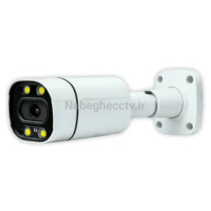 - دوربین بالت IP فلزی 4 مگاپیکسل با لنز 3.6 استارلایت شب رنگی میکروفون داخلی برند دایرونیک مدل BI-6508-W - دوربین مداربسته نابغه